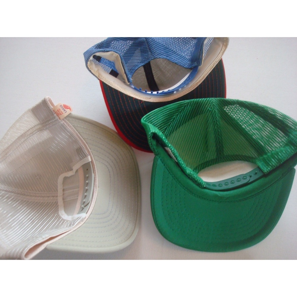 LOT 3PC TRUCKER CELTICS EXPOS 90S SNAPBACK GOLF HAT CAP VINTAGE EE3 - Picture 4 of 7